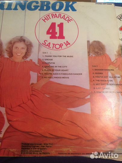 Зарубежная эстрада, хиты 80х