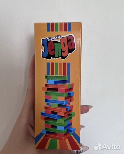 Настольная игра jenga mini дженга