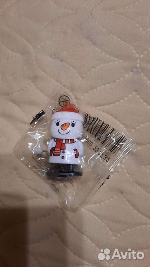 Книжка про зиму для малышей и снеговик