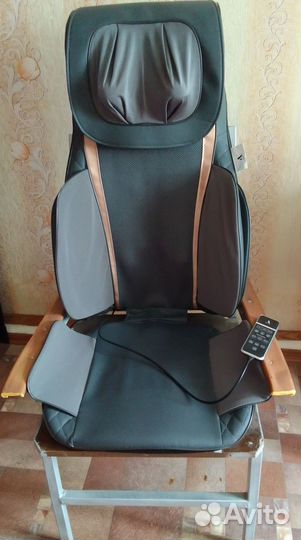 Электро вибро массажная накидка на кресло Амато