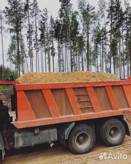 Песок карьерный