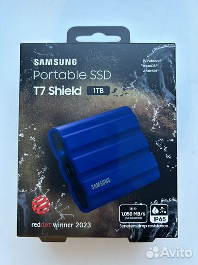 Внешний SSD Samsung T7 Shield 2Tb USB Type-C