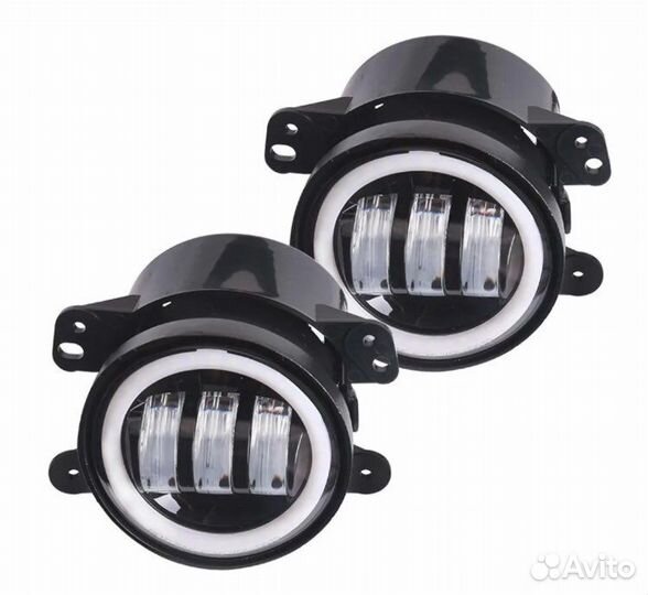 Светодиодная противотуманная фара Aurora ALO-M-2B