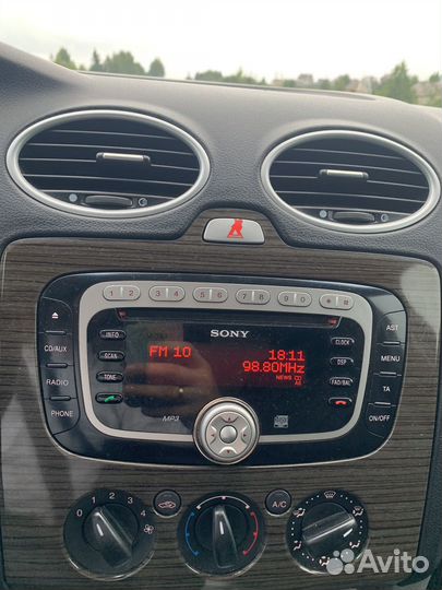 Штатная магнитола ford focus 2 sony