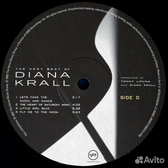 Виниловая пластинка Diana Krall, The Very Best Of