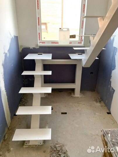 Лестница из листового металла