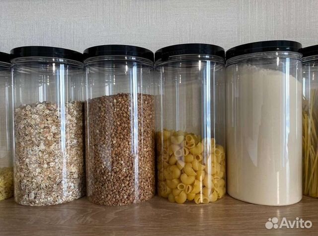 Набор банок для хранения круп Новый