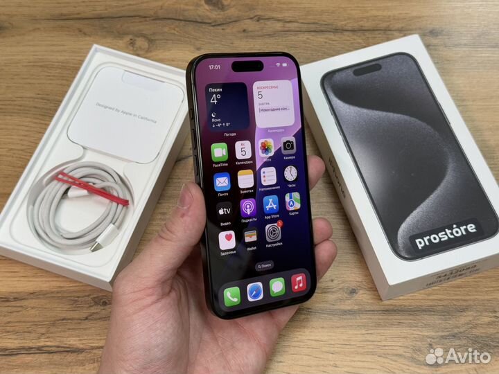 iPhone 15 Pro, 128 ГБ