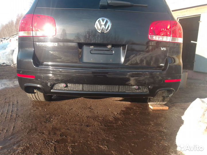 Бампер задний R line VW Touareg 7l 02-10гг