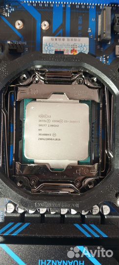 Материнская плата x99 QD4 + 2666v3