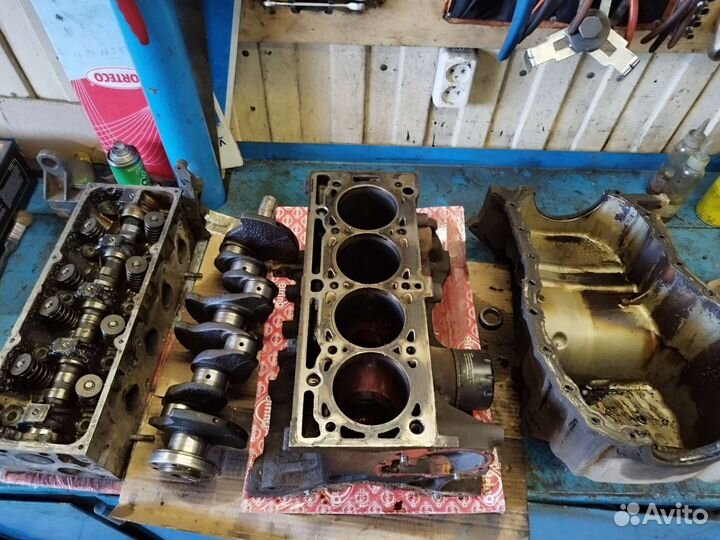 Двигатель на renault logan 1.6