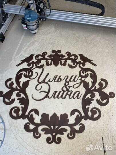 Герб семьи/монограмма на свадьбу