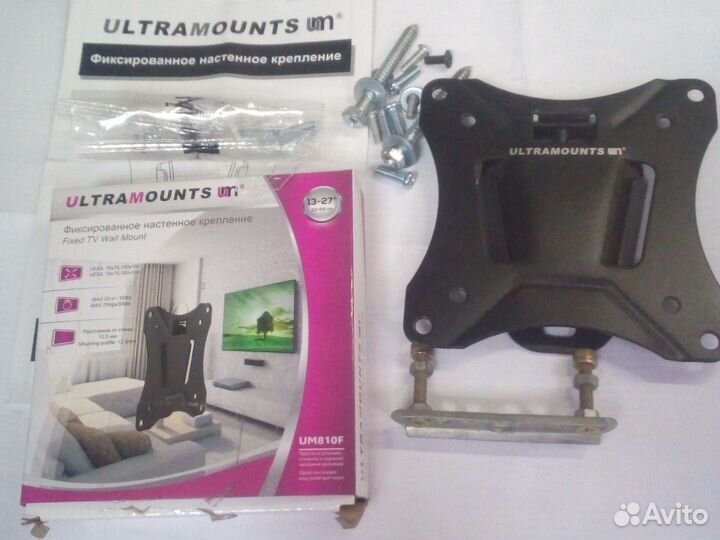 Настенное крепление для телевизора ultramonts