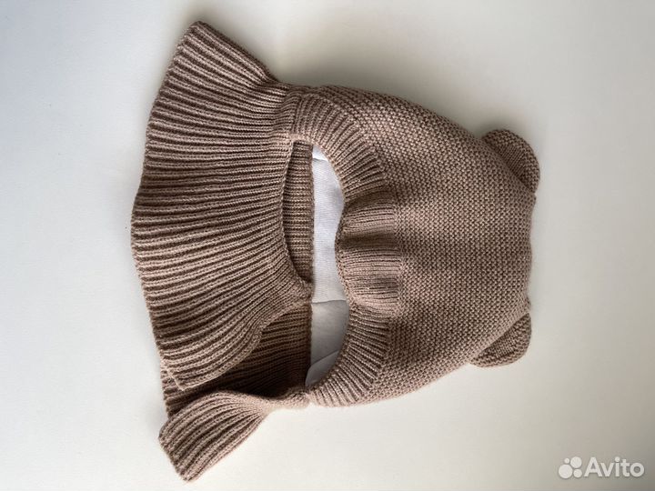 Детская зимняя шапка - шлем для мальчика