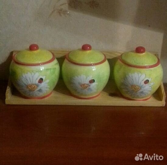 Горшочки под сыпучие продукты