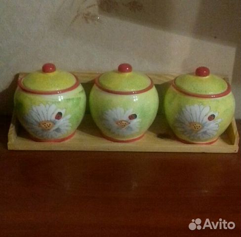 Горшочки под сыпучие продукты