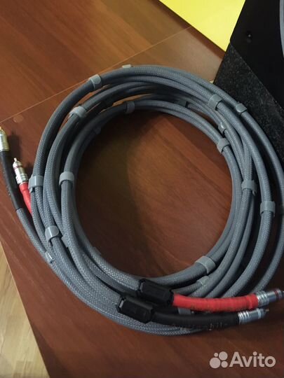 Межблочный кабель rca посеребрянный СССР