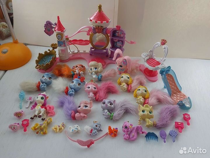 Салон красоты и Звери принцесс Диснея