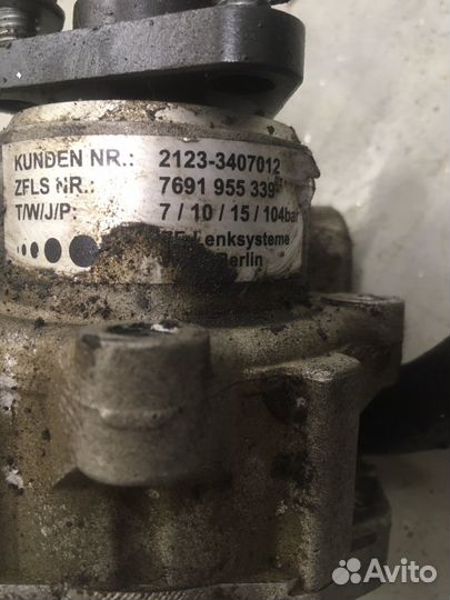 Насос гидроусилителя нива шевроле