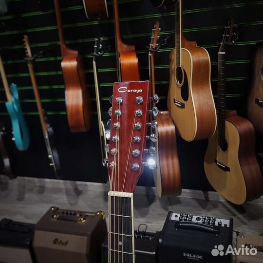 Caraya F64012 12-струнная Акустическая гитара