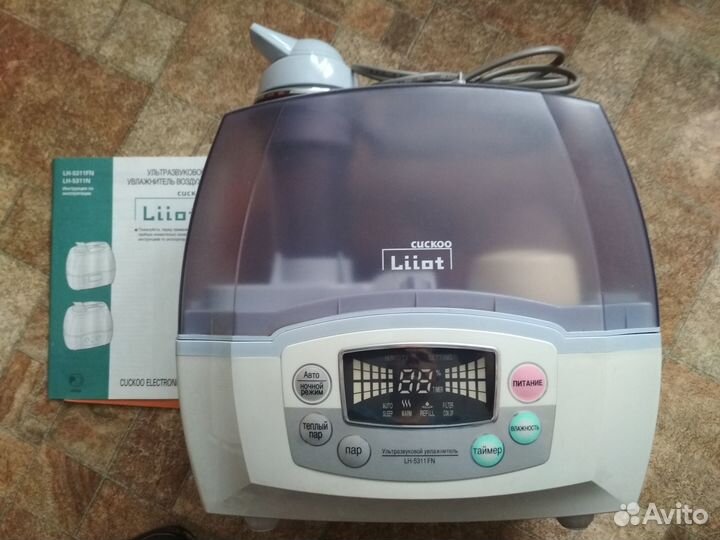 Увлажнитель воздуха cuckoo liiot LH-5311FN