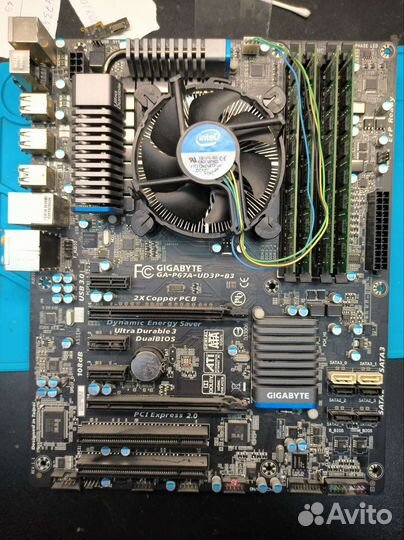 Материнская плата с процессором i7