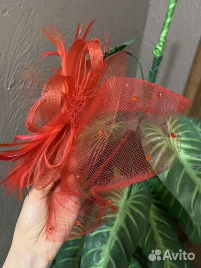 Шляпка с вуалью custom