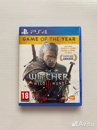 Ведьмак 3 ps4 goty