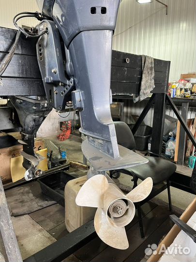 Лодочный мотор Ямаха AET 85 2х тактный 2015 г.в