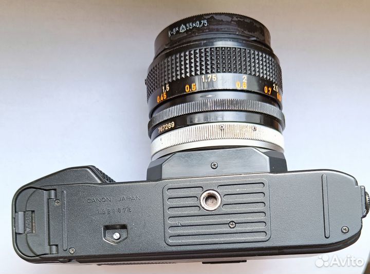 Canon T50 + Canon FD 50mm f 1.4 S.S.C