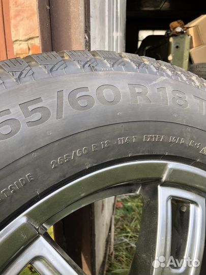 Новый комплект колес toyota Prado 265/60/18