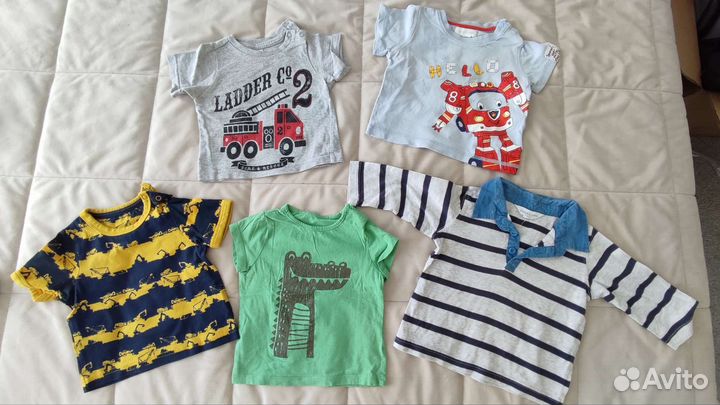 Пакет вещей для мальчика от 0-9месяцев