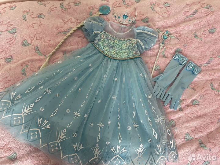 Платье принцессы Софии, платье Эльзы 98-110