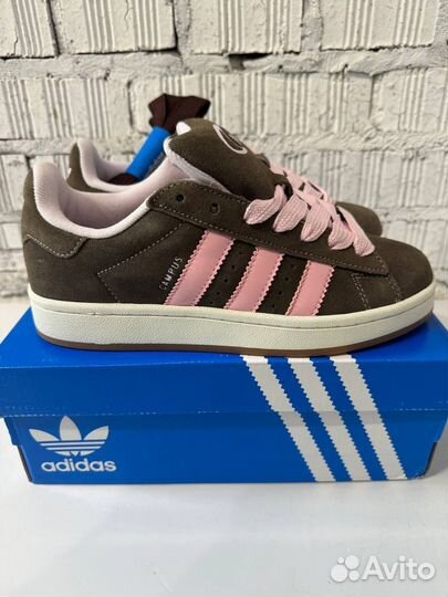 Adidas Campus - 00s коричневые