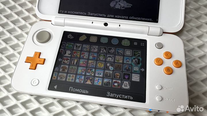 Nintendo 2ds xl + 90 игр 64Гб