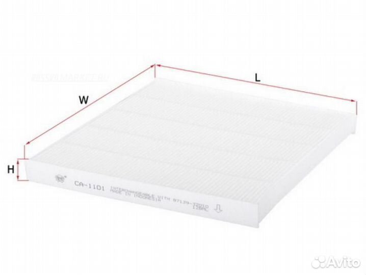 Sakura CA1101 Фильтр салона
