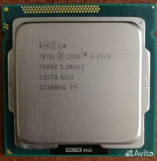 Процессор i3 3220