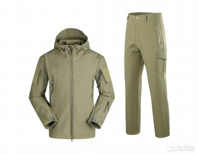 Военная форма Софтшел Softshell Мох Мультикам