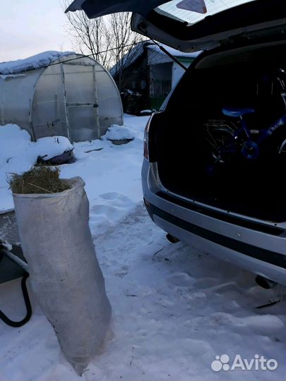 Продажа сена в мешках