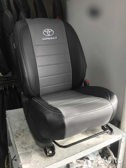 Установка авточехлов