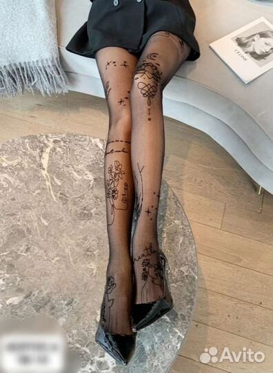 Колготки новые стильные