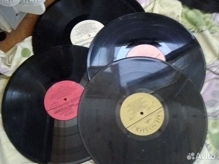 Пластинки для граммофона (нерабочие)