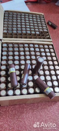 HG2 18650 3000 мАч аккумулятор li ion