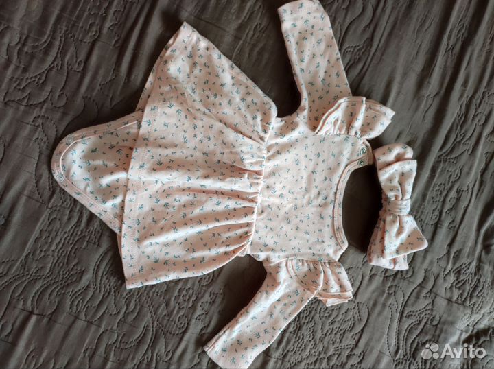 Платье боди для девочки