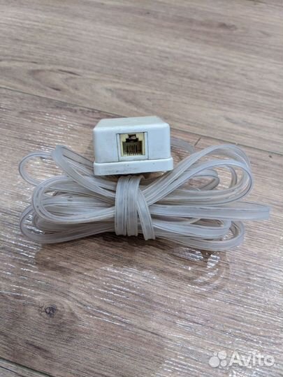 Провод с розеткой стационарный телефон