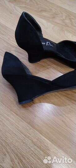 Туфли женские 36 размер замшевые