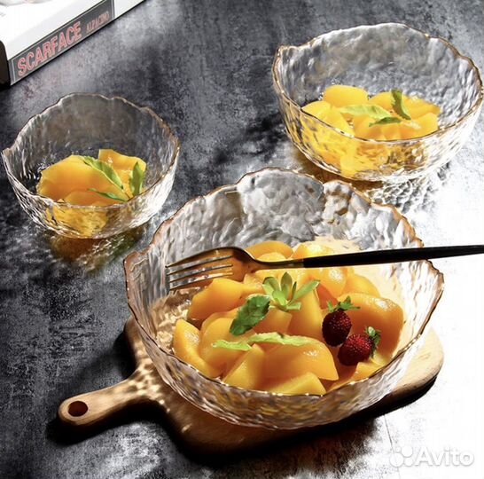 Салатник стеклянный