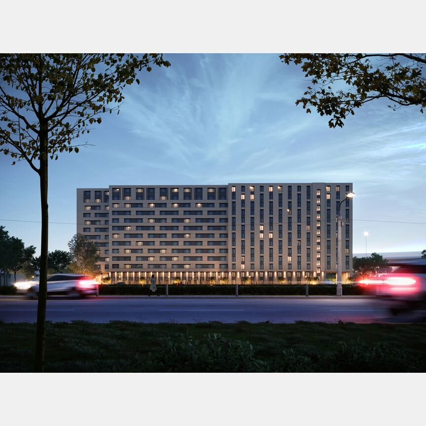 1-к. апартаменты, 26,7 м², 11/13 эт.