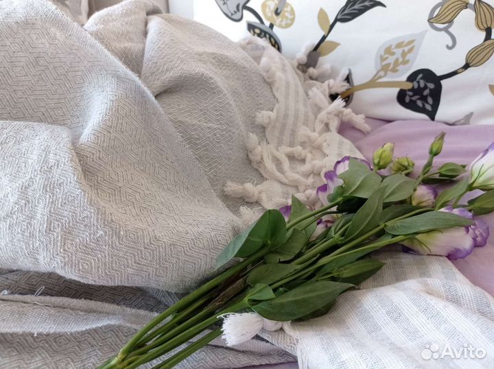 Плед покрывало хлопок