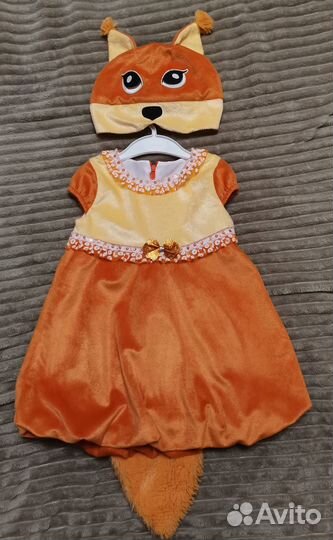 Новогодний костюм для девочки 98